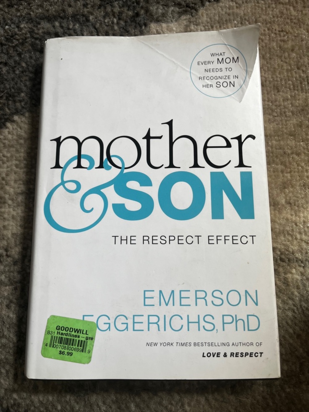 Mother & Son: Respect Effect - White Hardcover Coffee Table Book